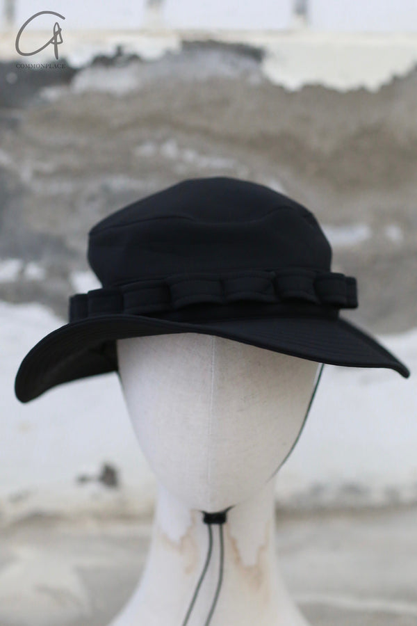 DEVOA 24 Autumn and Winter Brim Hat Japan DVA-DC-MHMS-NYLON BLACK DC-MHMS